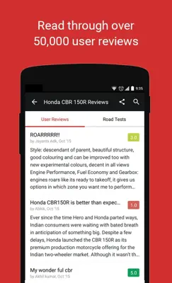 BikeDekho android App screenshot 1