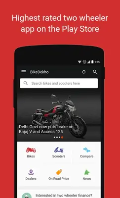 BikeDekho android App screenshot 5